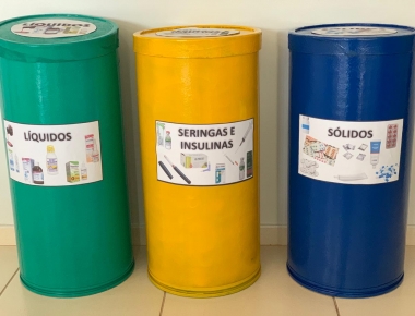 Secretaria de Saúde orienta sobre o descarte correto de medicamentos